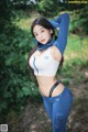 Zzyuri 쮸리, [SAINT Photolife] Loose and Tight Refreshing Blue Set.01 P2 No.aad0ec Image No. 75